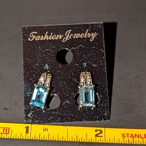 Platinum Bonded over Copper Blue Topaz